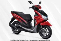 Modifikasi Jok Yamaha Freego Agar Lebih Nyaman dan Keren